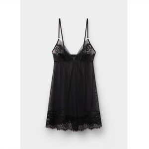 Intimissimi Sheer Glamour Tulle and Lace Babydoll